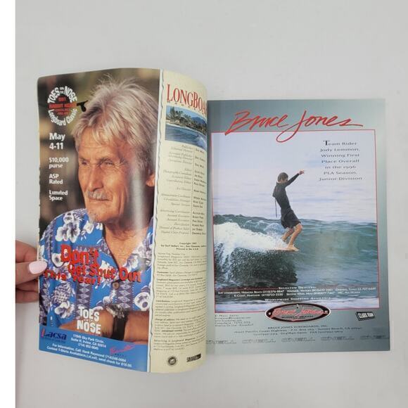 The LongBoard Quarterly Vintage Surfer Magazine March April 1997 Ephemera - Picture 6 of 11
